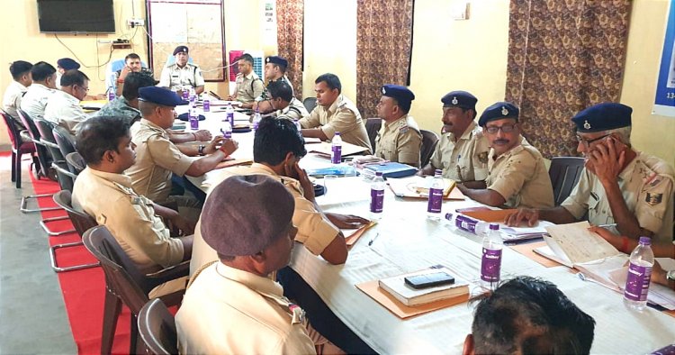 पंचायत चुनाव के मद्देनजर बिहार झारखंड इंटर स्टेट पुलिस अधिकारियों की बैठक सम्पन्न